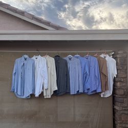 10 Total Ralph Lauren Polo Shirts size Large 2 Size Medium 