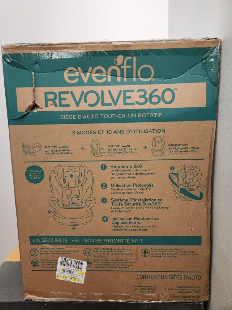 Evenflo REVOLVE360 ROTATIONAL ALL-IN-ONE


