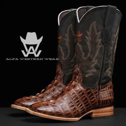 Alfa Western Wear mens cowboy boots