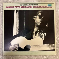 Robert Pete Williams / Louisiana Blues Vinyl Record / TAK-7011 / 1980 Reissue 