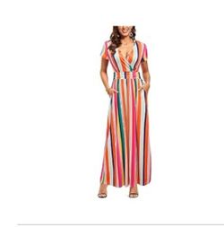Ouges Women’s Maxi Dress Ankle Length XXL