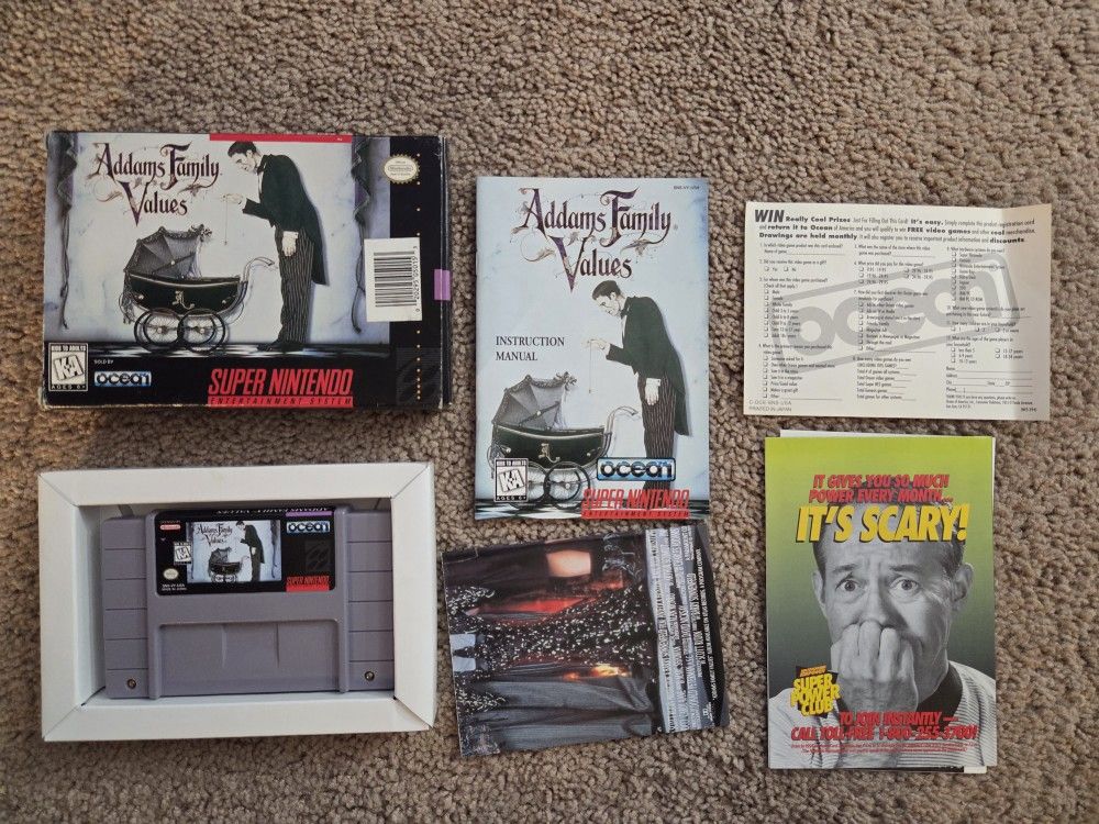 SNES - Addams Family Values