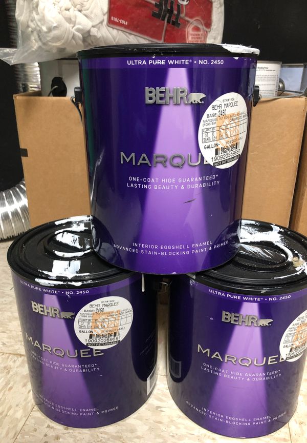 Behr Marquee Eggshell color (1095 Oakwood Manor) for Sale ...