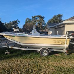 2008 Carolina Skiff 198 Elite Series boat with trailer