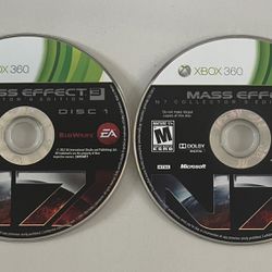 Mass Effect 3 N7 Collector's Edition (Xbox 360) Disc 1 &2 Disc Only  