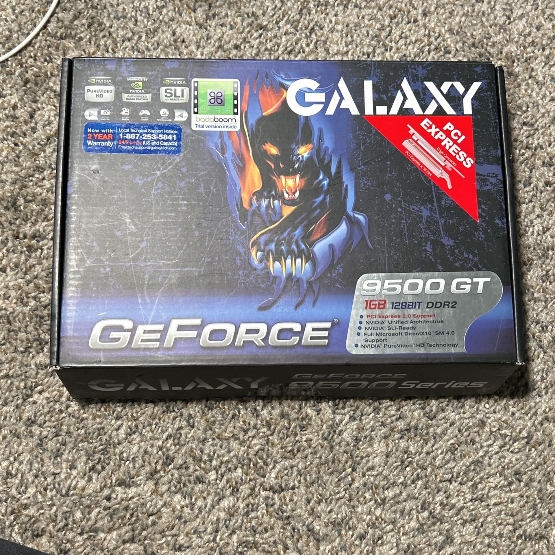Galaxy GeForce 9500GT 1GB 128Bit DDR2