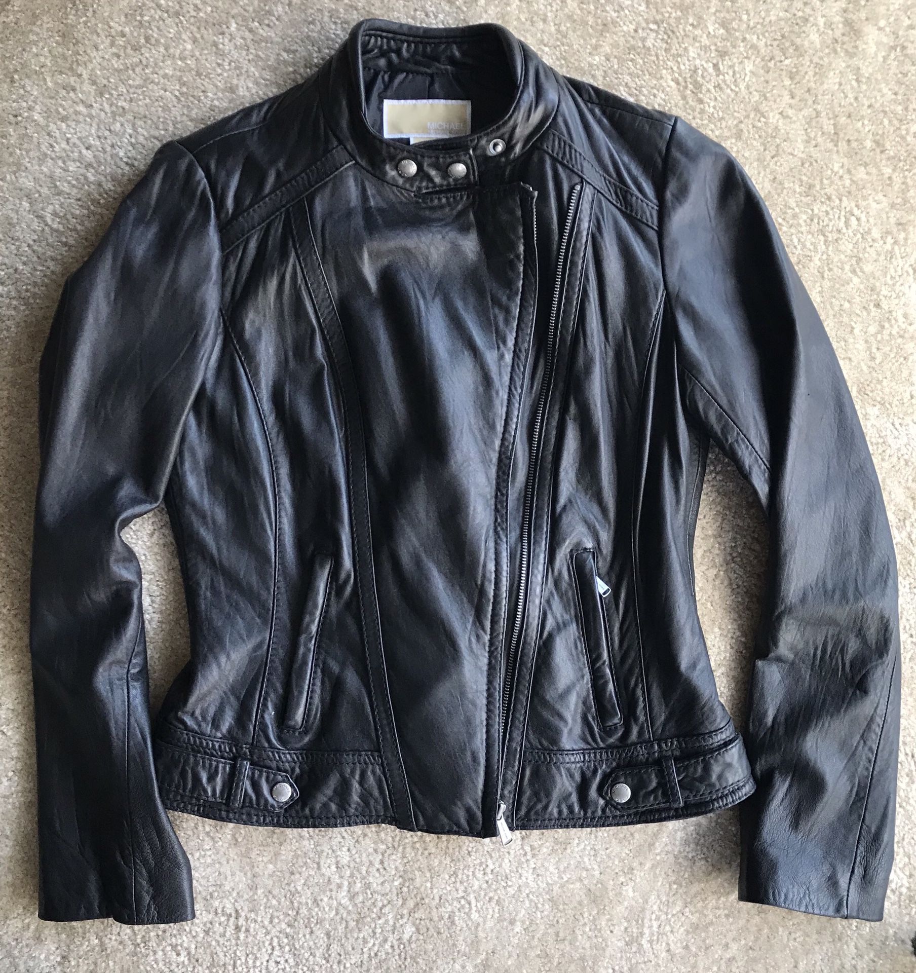 Michael Kors - Women’s Medium Leather Jacket/Coat