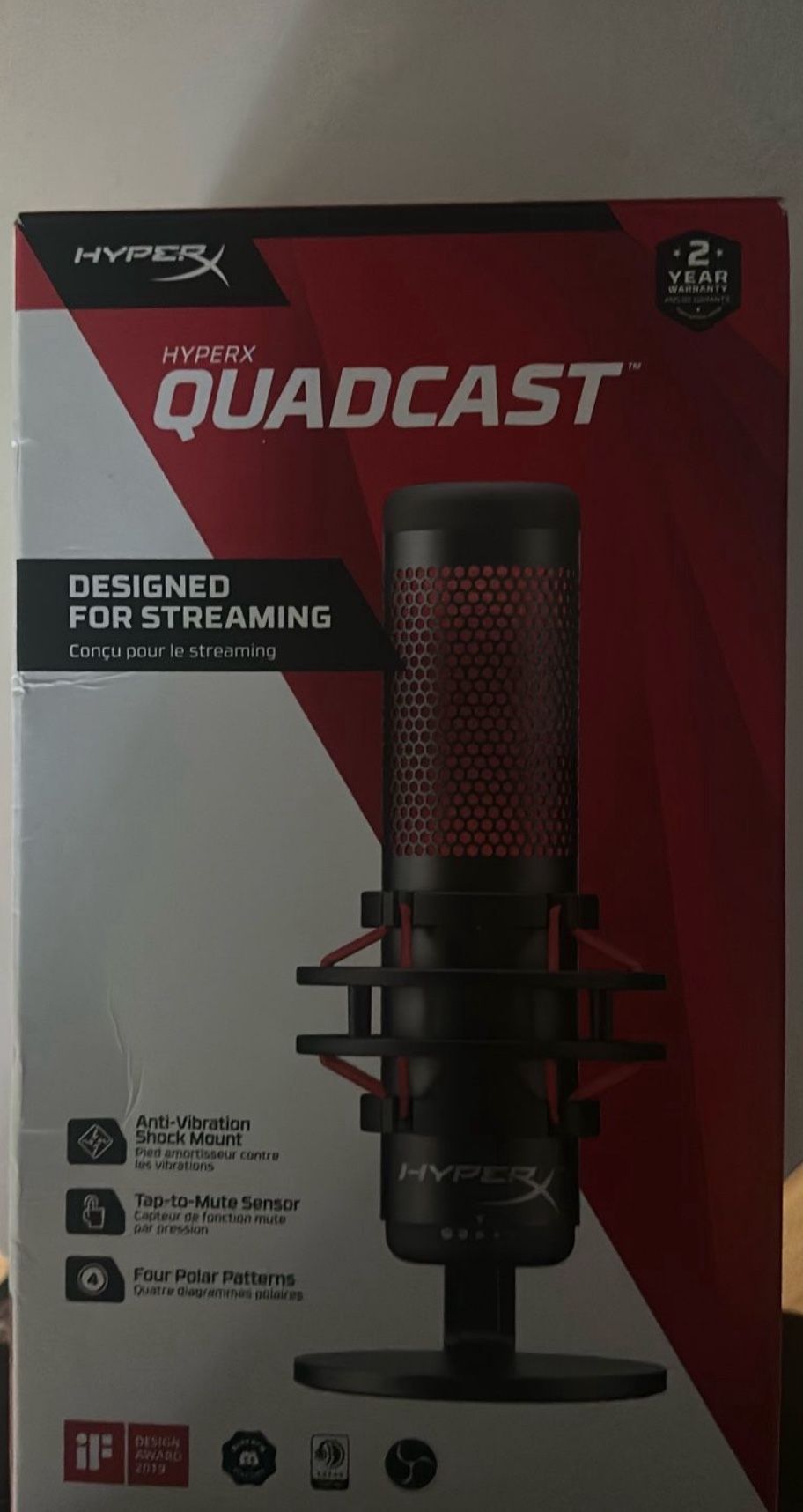 Hyperx Quad Cast Microphone