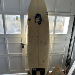 7’2 WRV Three Fin Surfboard