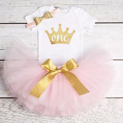 First Birthday Girl photoshoot party tutu outfit