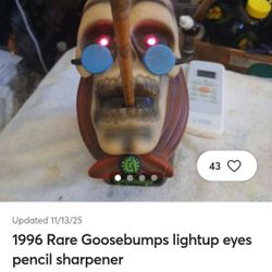 Goosebumps Rare Pencil Sharpener 