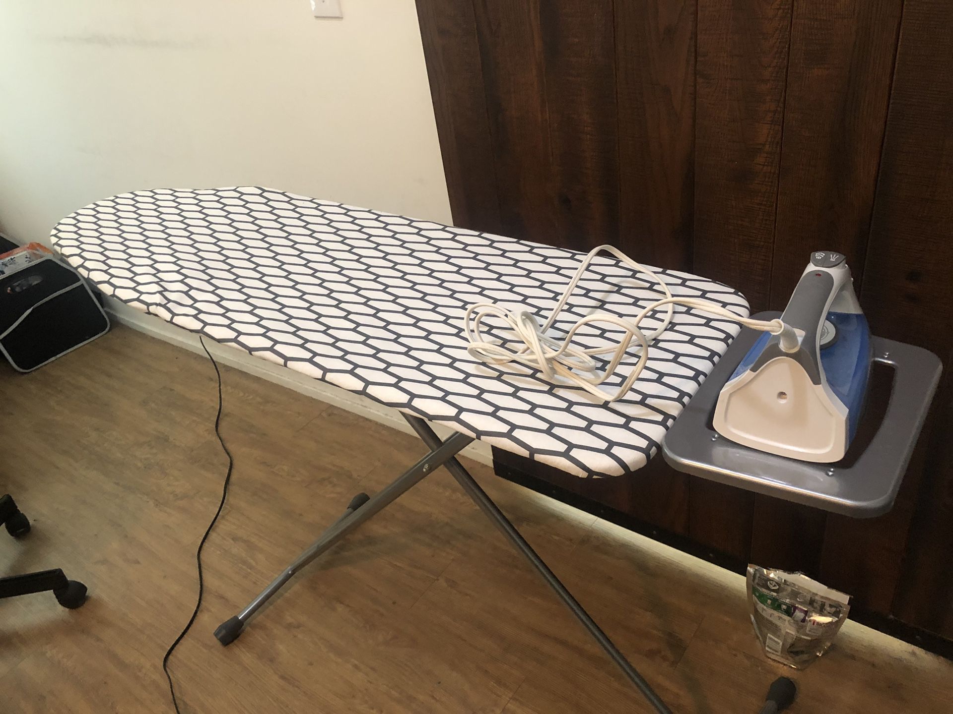 Iron (Viasonic) with Ironing board (IKEA) used only few times