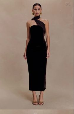 MESHKI MIDI DRESS