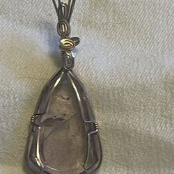 Vintage Wire Wrapped Pendant