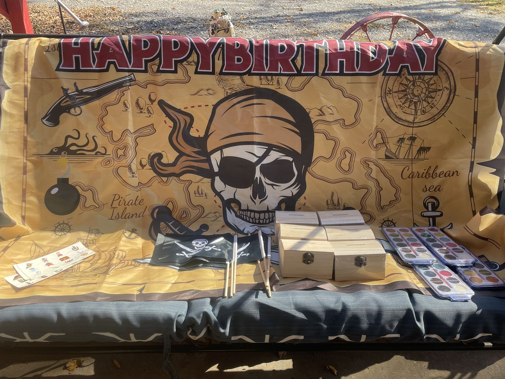 Pirate Theme Happy Birthday 