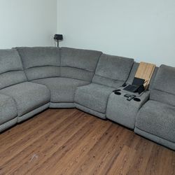 Sectional With Power Recliners
