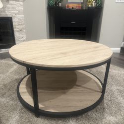 3’ Circular Coffee Table 