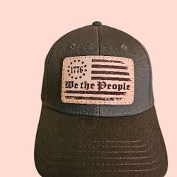 Trucker Hat Custom Hats Laser Wngraved Leather Patch