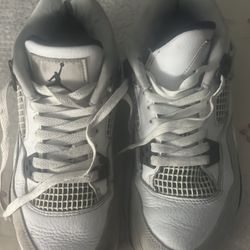 Jordan 4 White Thunder 