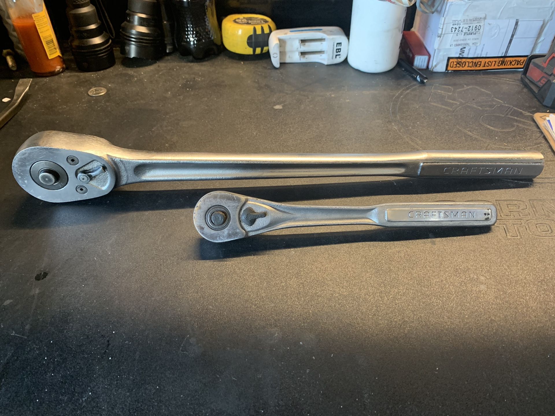 3/4 Craftsman ratchet & 1/2 craftsman ratchet
