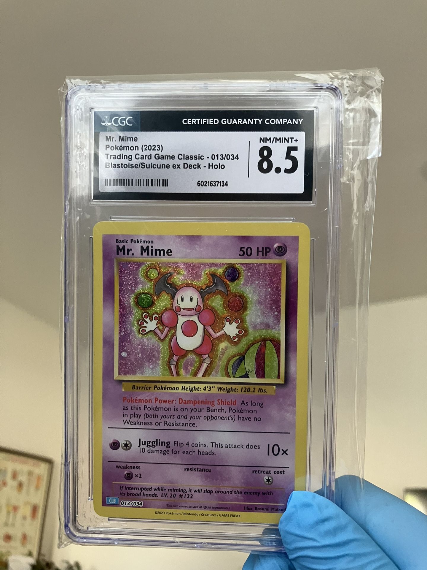 Mr Mime CGC SLAB