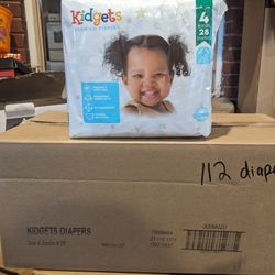 Size 4 Diapers 112 Count 