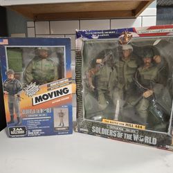 Vintage soldiers of the War