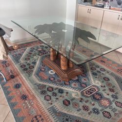 Glass Dining Table