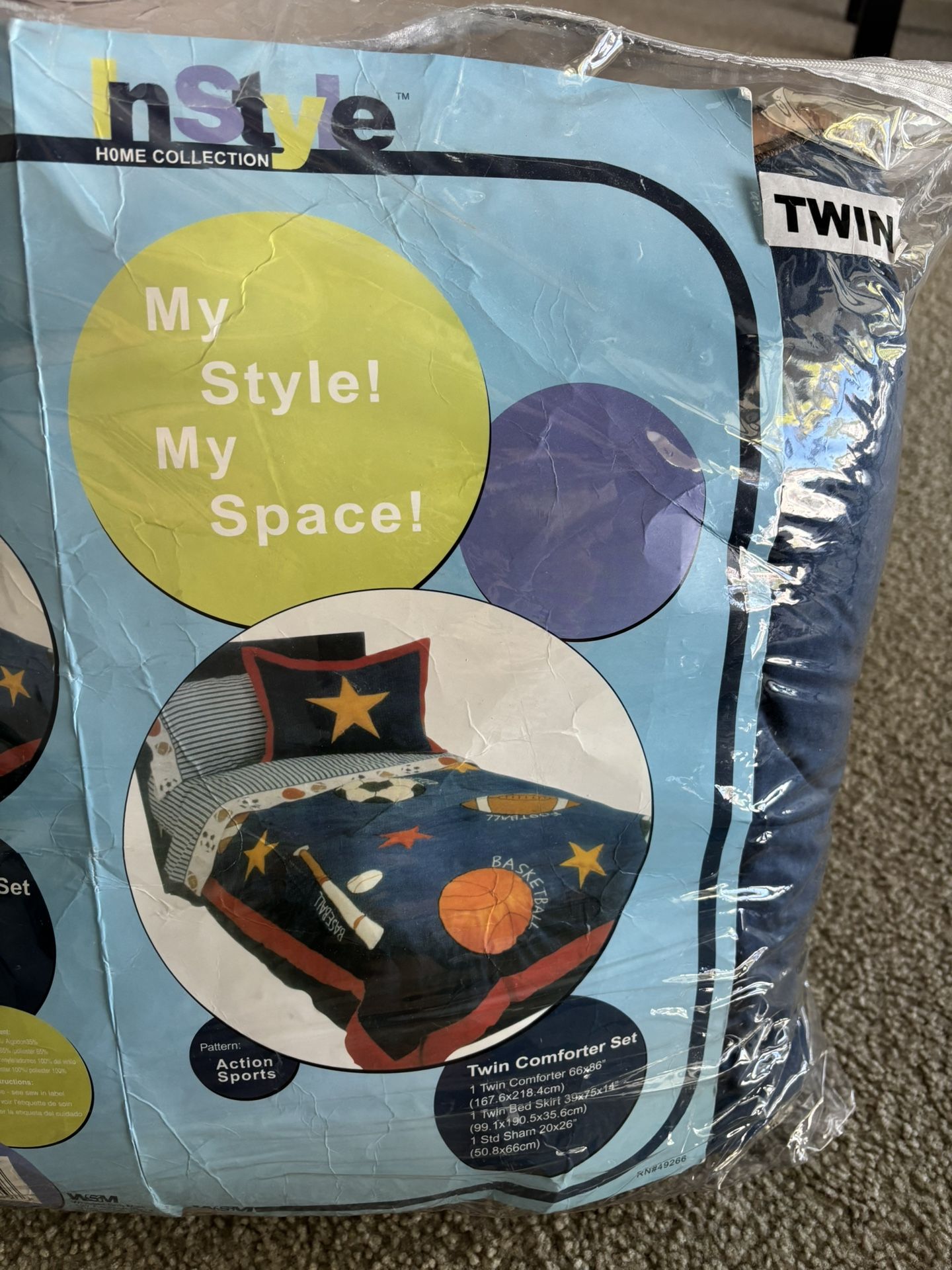 Twin Comforter Set, Sports