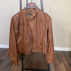 Wet seal Leather Jacket Large 