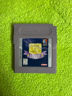 Game and Watch Gallery (Nintendo Gameboy, 1997) Authentic