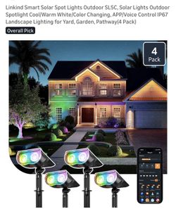 Smart Solar Spot Lights Outdoor
