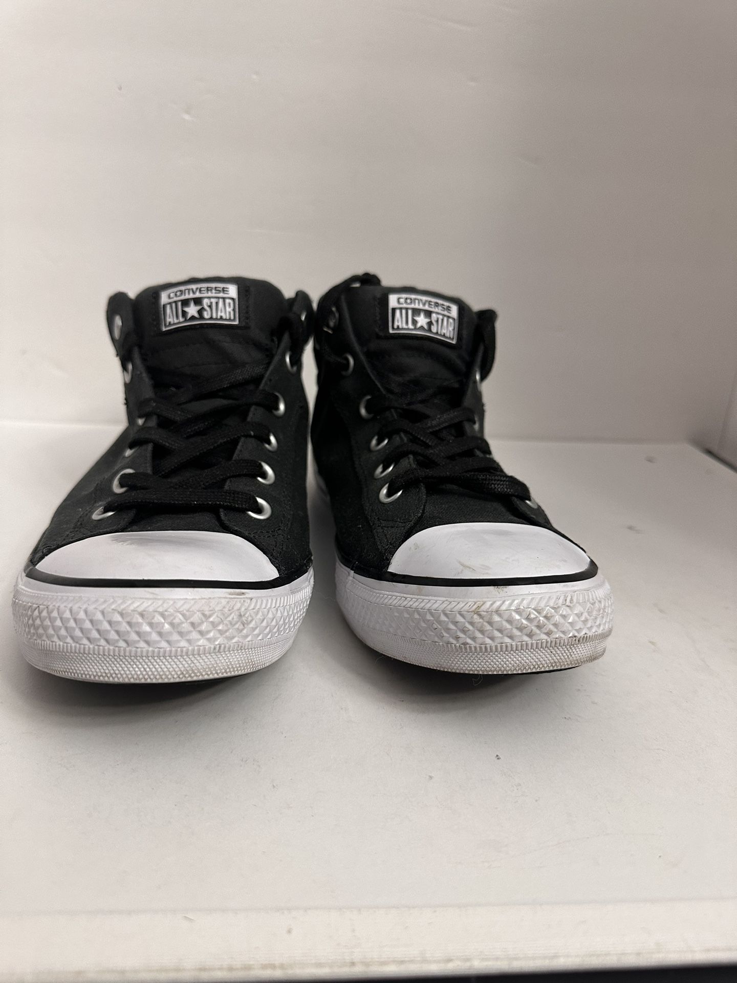 Converse Chuck Taylor All Star Men s Sz 10 Street Mid Black Skate Shoe 145422C for Sale in Miami FL OfferUp