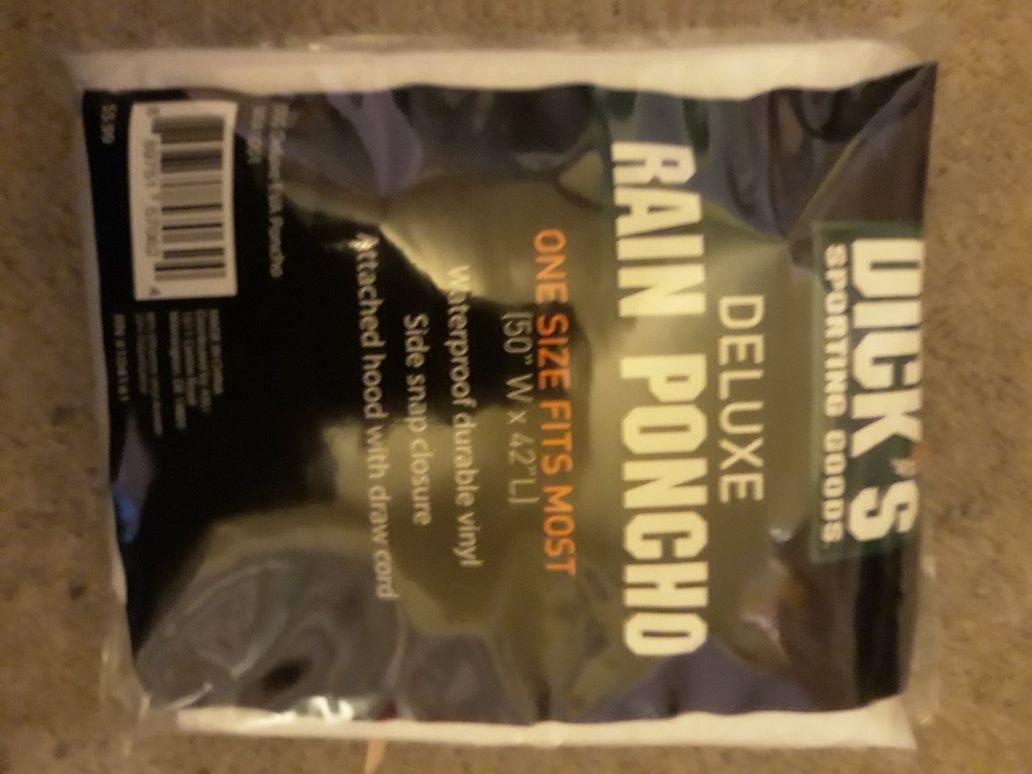 Rain poncho