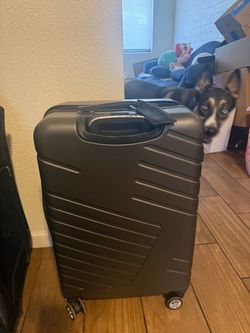 Black Hard Shell Spinner Luggage Suitcase