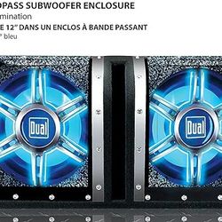 Dual Subwoofers In Box