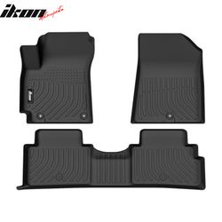 Fits 2020-2025 Kia Soul TPE All Weather Anti-slip 3D Floor Mats Cargo Liner Carpets