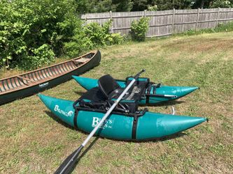 Buck’s Bags Bronco extreme 8’ fishing pontoon kayak