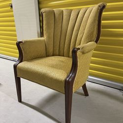 Vintage Yellow Armchair