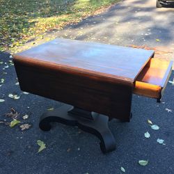 Antique Drop Leaf Table