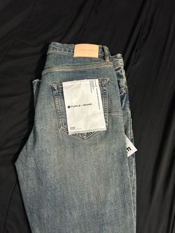 Authentic purple jeans