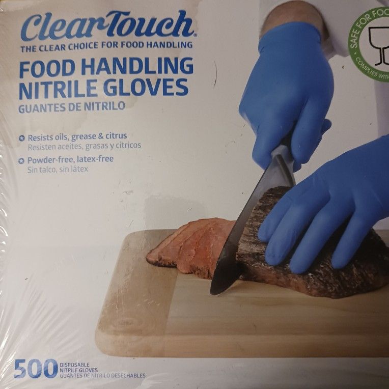 Clear Touch Disposable Nitrile Gloves 