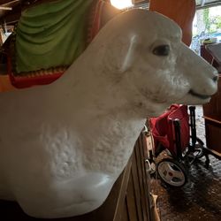 Vintage Sheep Blow Mold