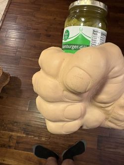 Fist Beverage (or Pickle) Holder