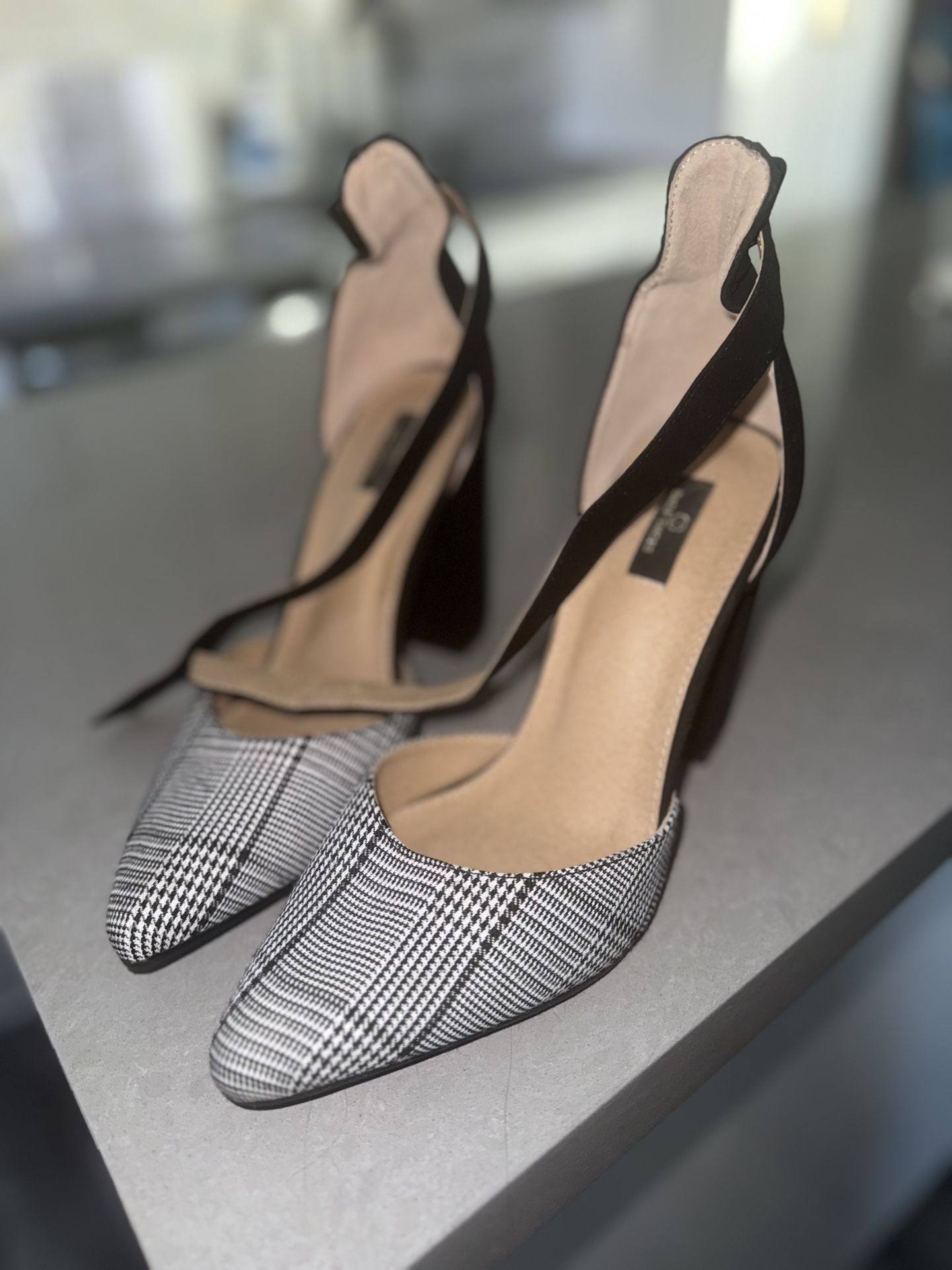 Plaid Heels For Work Or Fashion