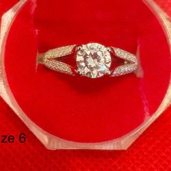 Engagement Ring With Box 