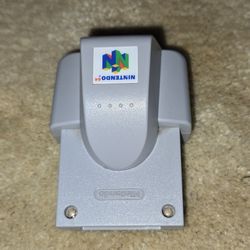 Nintendo 64 N64 Transfer Pak Pack Controller NUS-019 Authentic OEM Mint