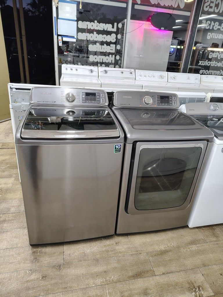 Samsung VTR Steam Washer Gas Dryer In Excellent Working Condition