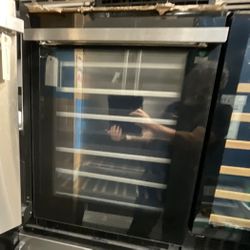 JennAir Noir™ 24” Built-In Wine Cooler – Model JUWF242HM0