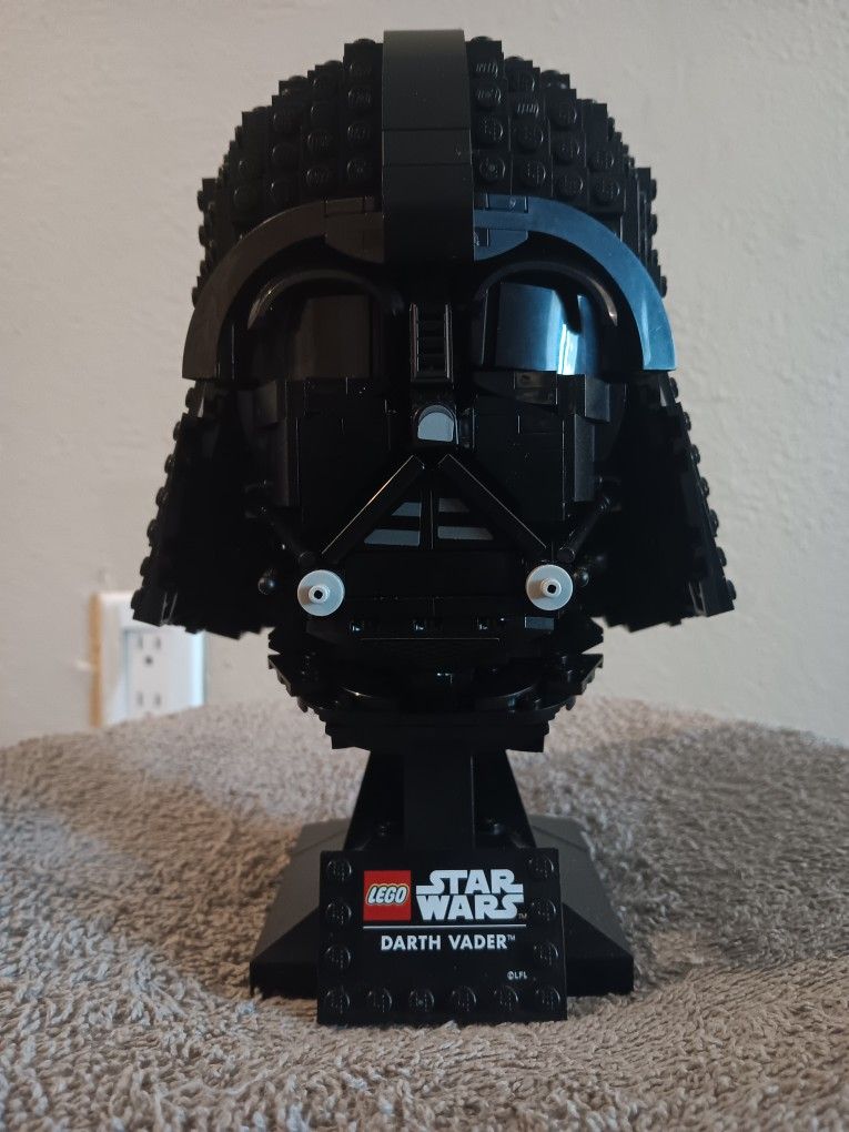 Star wars Lego dark vader head